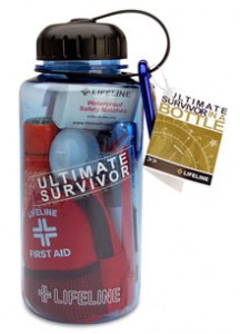 We have this Survival Kit but you can find them online or at most sporting good stores
