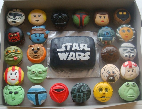 One More Thing Before We Go: Star Wars Cupcakes