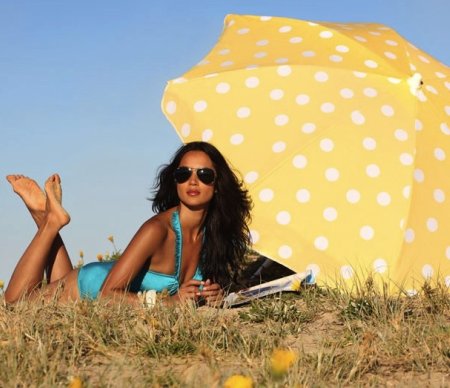 Fashionable Beach Umbrellas [One More Thing Before We Go]