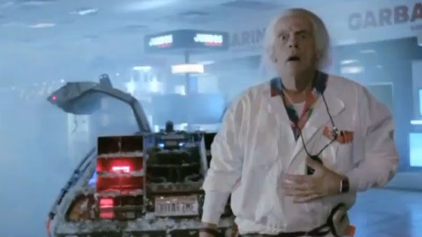 Friendly Reminder About Doc Brown in Argentinian Commercial [Procrastinate on This]