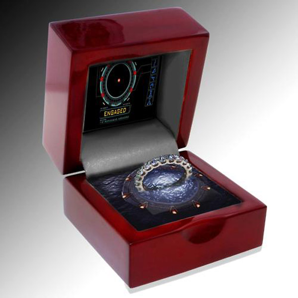 Stargate Engagement Ring [One More Thing Before We Go]