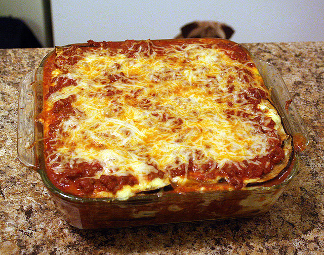 Fierce Foodie: Not as Naughty Lasagna