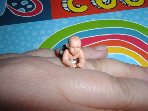 Creepy and Cute Baby Ring [Nerdy Ish We Found on Etsy]