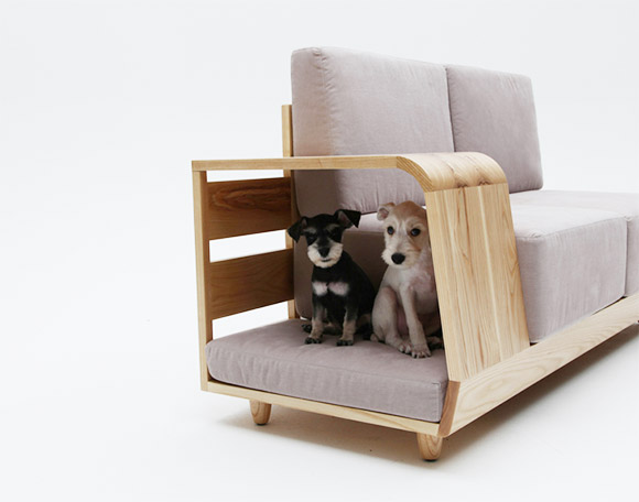 Sofa With Attached Dog House [One More Thing Before We Go]